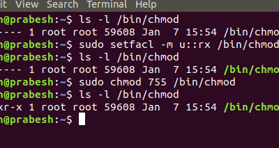 What to do when you can’t chmod chmod?