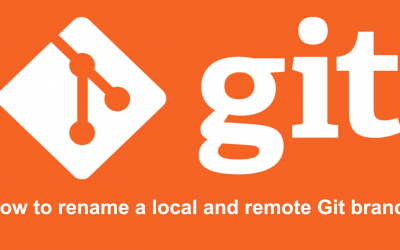 How To Rename a Local and Remote Git Branch ?