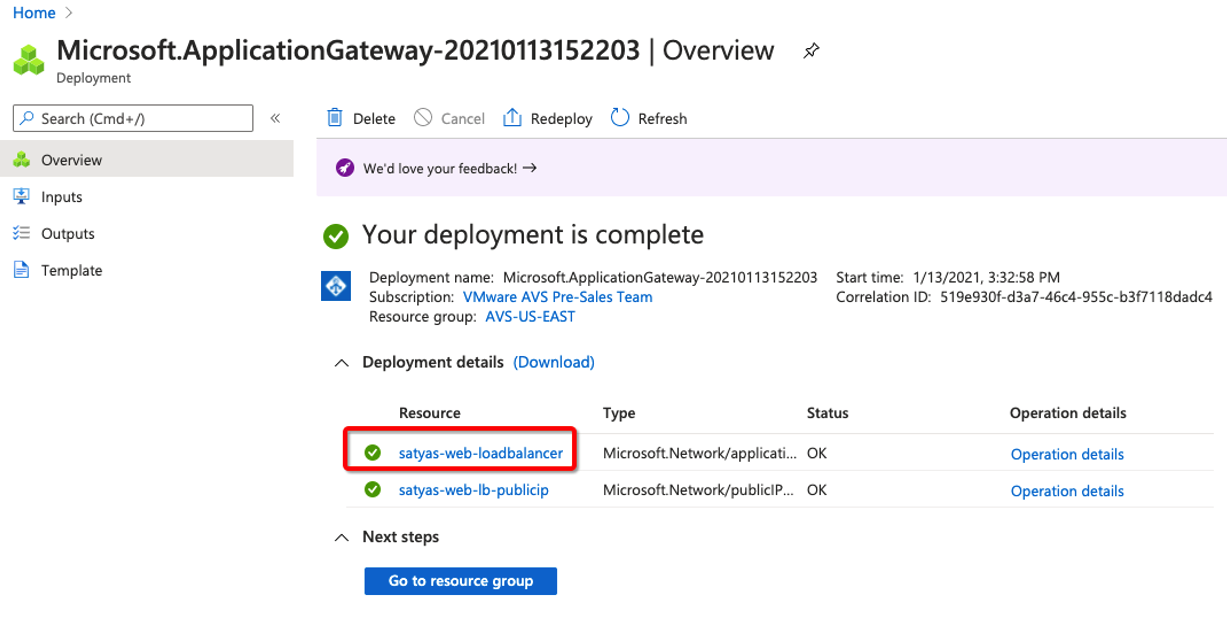 Microsoft Application Gateway
